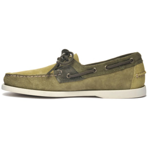 Docksides Sebago Uomo Grigio ROSSISLAND JIB SHADOW