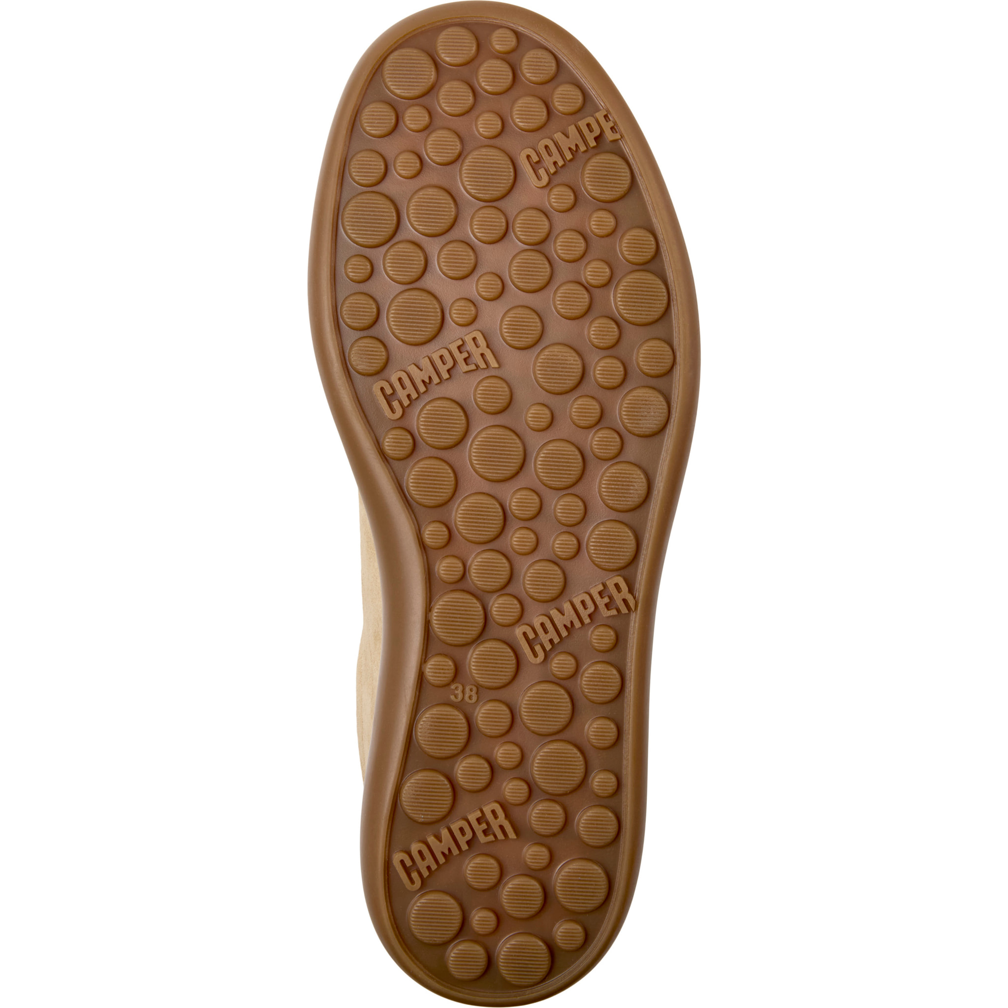 Sneakers - CAMPER Pelotas Soller Twins - Beige - Pelle nabuk