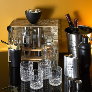 Carafe A Whisky Et Verre X4