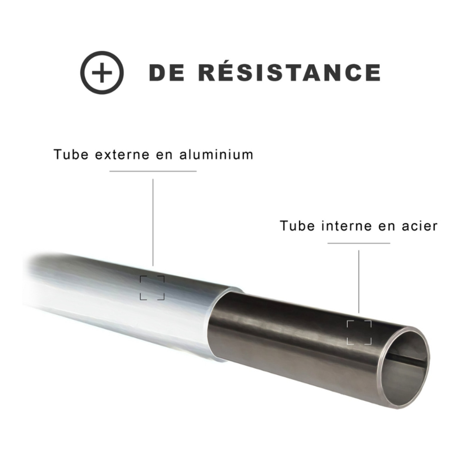 Parasol déporté et rotatif Ø 3,5 m écru TARGA