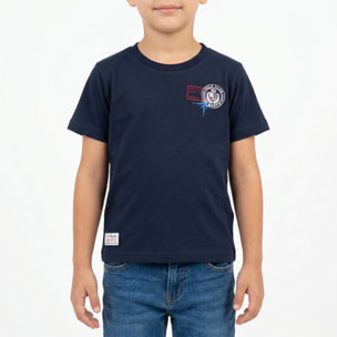 T-shirt maniche corte con logo stampato