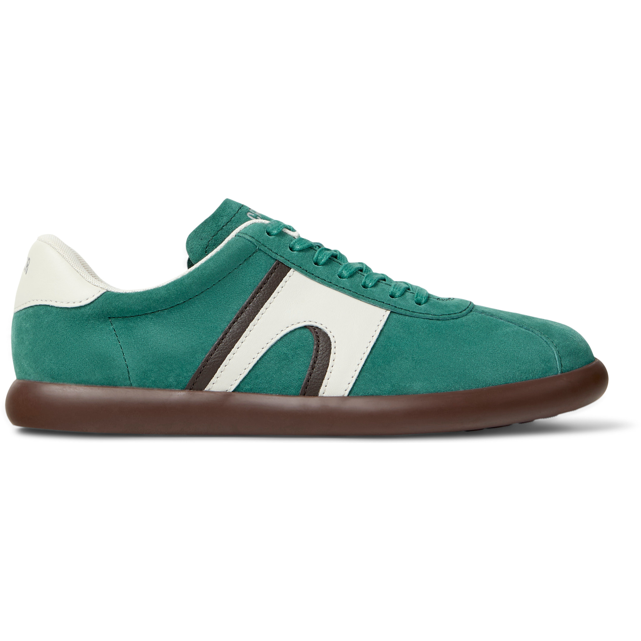 Sneakers - CAMPER Pelotas Soller - Verde - Pelle nabuk
