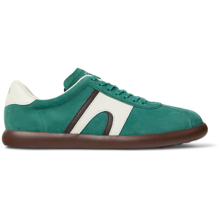 Sneakers - CAMPER Pelotas Soller - Verde - Pelle nabuk