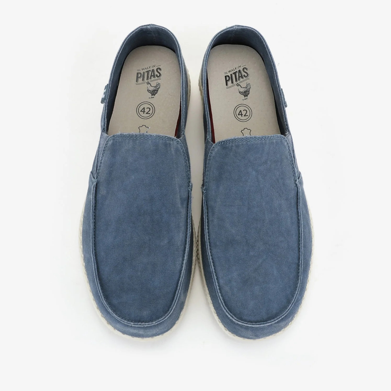 Slip On Wp150 Washed Azul