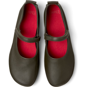 Ballerine - CAMPER Right Nina - Verde - Pelle liscia