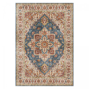 Tapis salon et chambre tissé motif oriental BALE