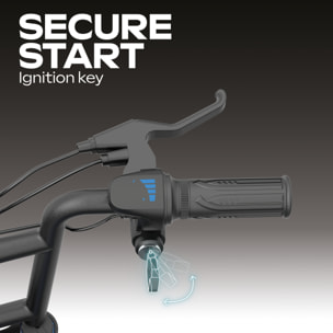 Draisienne Électrique Adulte Thunder 160 – Moteur 1100W - Autonomie Jusqu'a 30 km - Pneu 16" FATBIKE - Batterie 42V/7,8Ah - Poids 28Kg