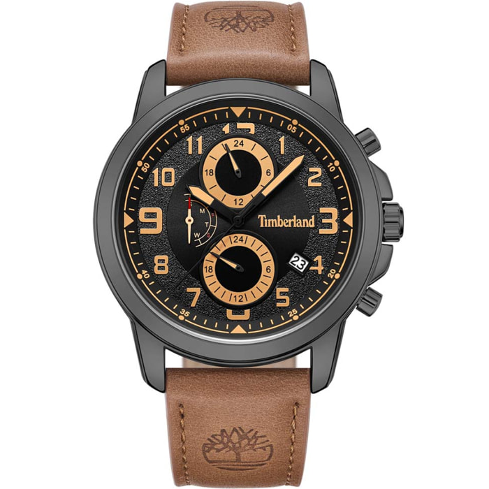 Reloj Timberland TDWGF9002403 Hombre Analogico Cuarzo con Correa de Cuero