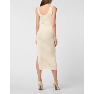 PHILIPP PLEIN Knit Day Dress MONOGRAM