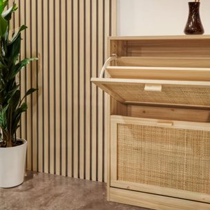 Zapatero Made Pino - Rattan