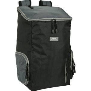Mochila multisports para portatil 13,3" safta "black-grey"