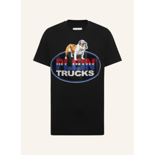 PHILIPP PLEIN Camiseta Cuello Redondo Ss Bulldog