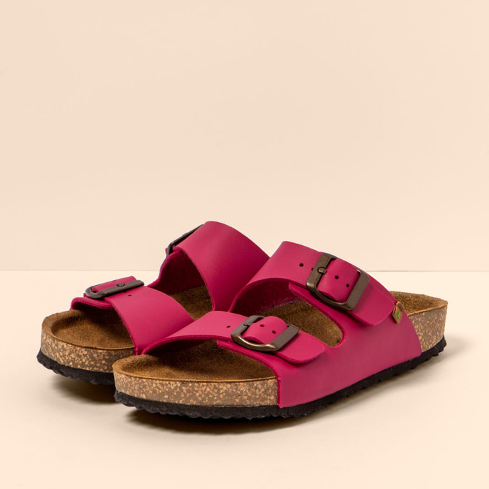 Sandalias NE50 VEGANO FUXIA / WARAJI color Fuxia