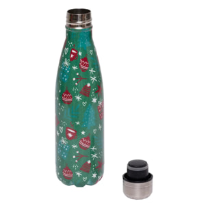 Bouteille isotherme Noël 0,5L assorti