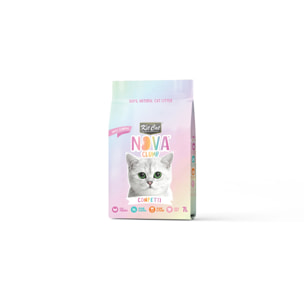 Kit Cat Arena Eco Nova - Confetti 7 L Arena para gatos