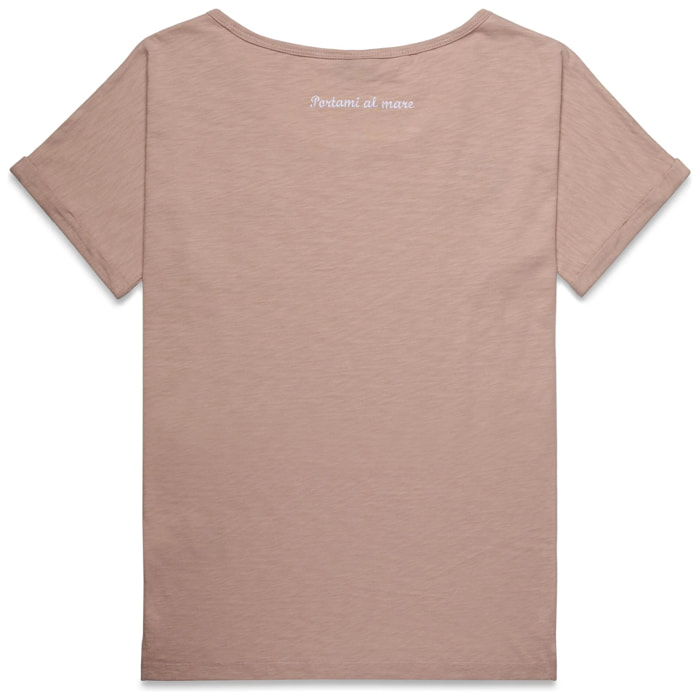 Kappa - T-Shirts & Top Donna Rosa - Vallebo
