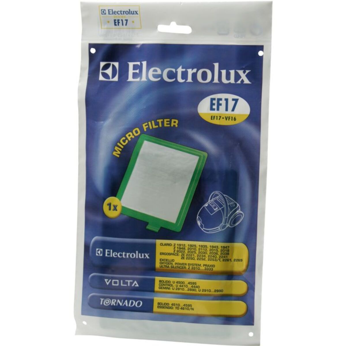 Filtre ELECTROLUX EF17/CLARIO Z1943