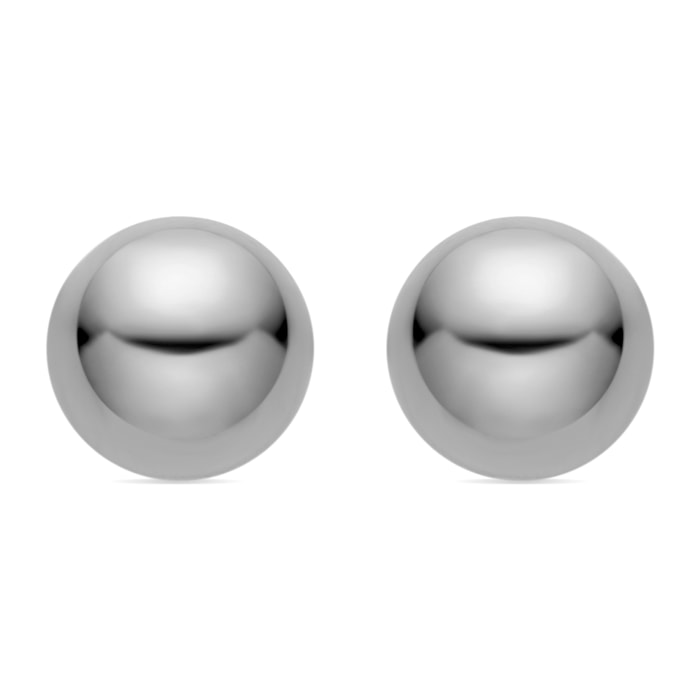 Pendientes acabado plata