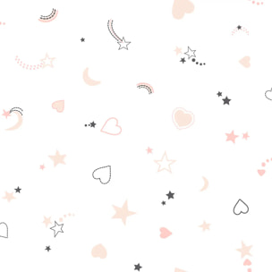 Parure de lit enfant "Chat" - coton 140x200 cm
