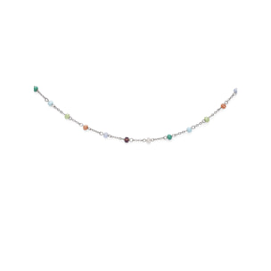 Collana Crystals Colors Acier