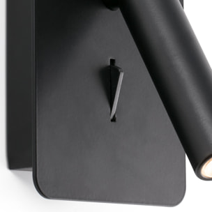 SUAU Lampe applique noir