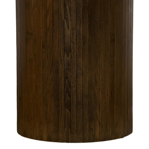Table à manger Auren ronde D.120cm 4 places beige