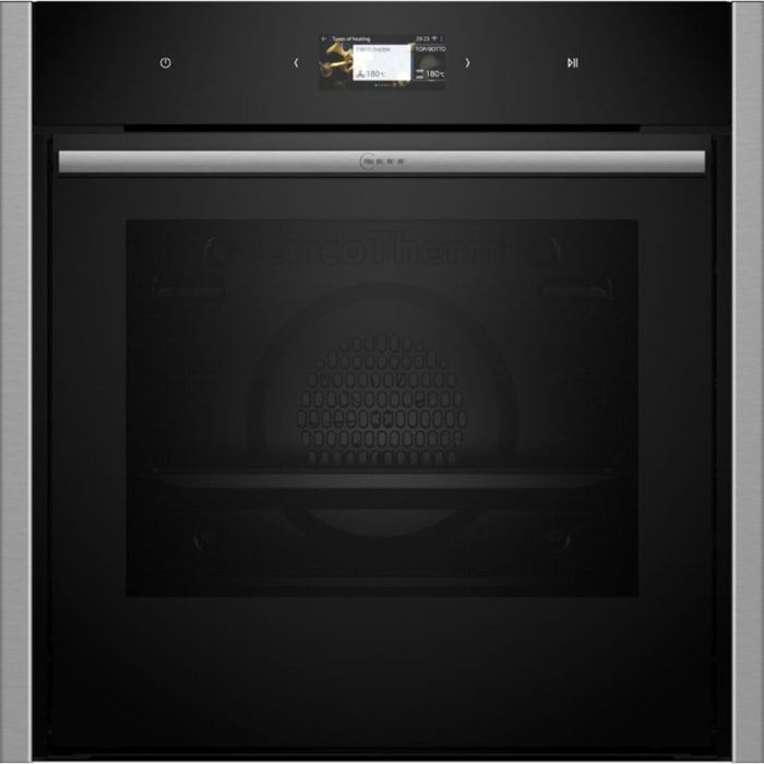Four encastrable NEFF B64CS71N0 - Pyrolyse - Hydrolyse - Chaleur pulsée - Porte froide - N90 Slide&Hide