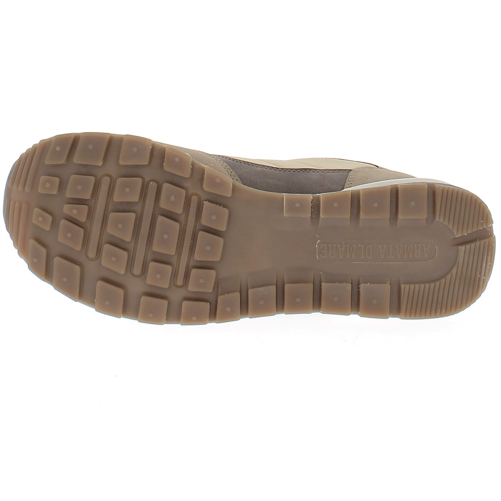 Armata di Mare Scarpe Uomo Sneakers Vintage Running con Soletta Rimovibile in Memory Foam AMU 1N944 Beige