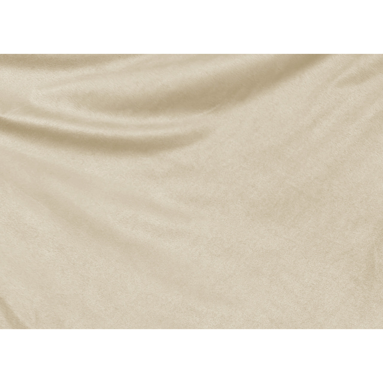 Vestiletto Giroletto Effetto Velluto Estensibile Tinta Unita Matrimoniale Perfetto Panna