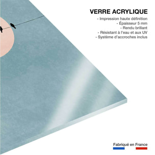 Tableau paysage Silence et Gratitude Tableau plexiglas