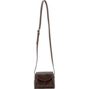 Borsa a tracolla  da donna In Vera pelle Made in Italy 14x18x7 cm