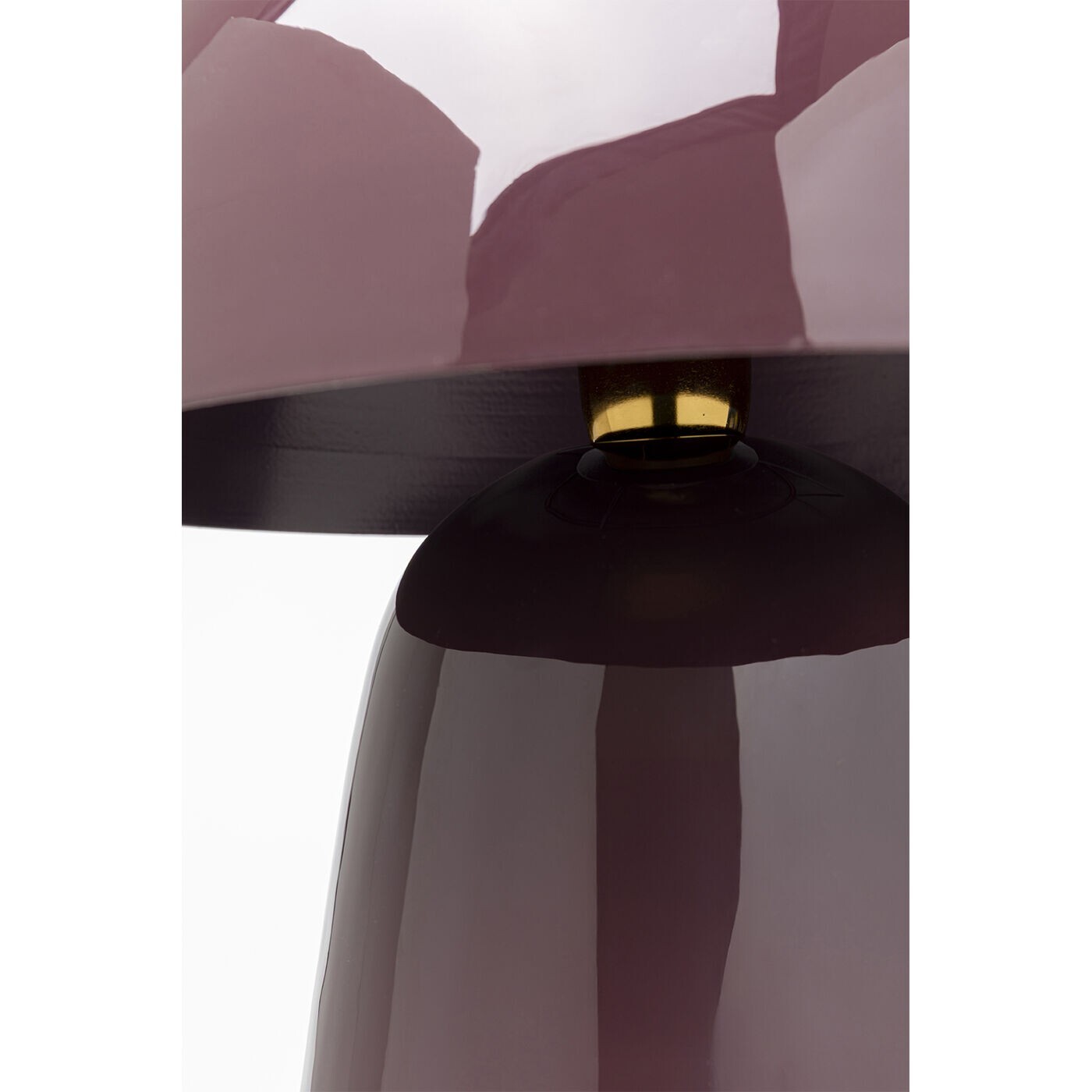 Lampe Fungo 44cm violette Kare Design