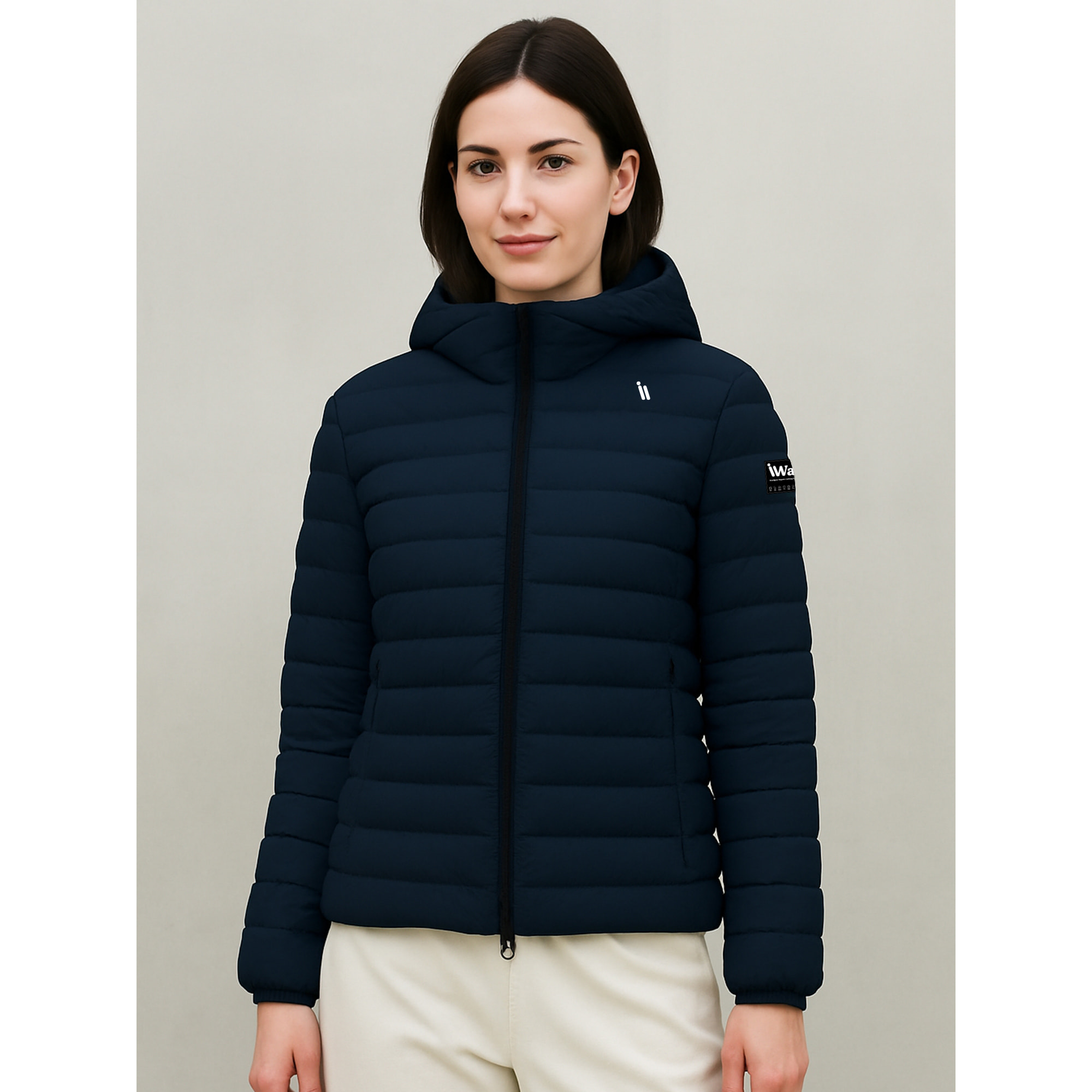 Chaqueta iwalk Lumi Short en color Azul Marino