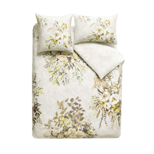 Housse de couette imprimée en satin de coton, MARGARETTA