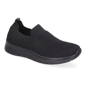 Zapatilla Plana Comoda para Mujer, Material Elastico, Sin Cierre, Slip On