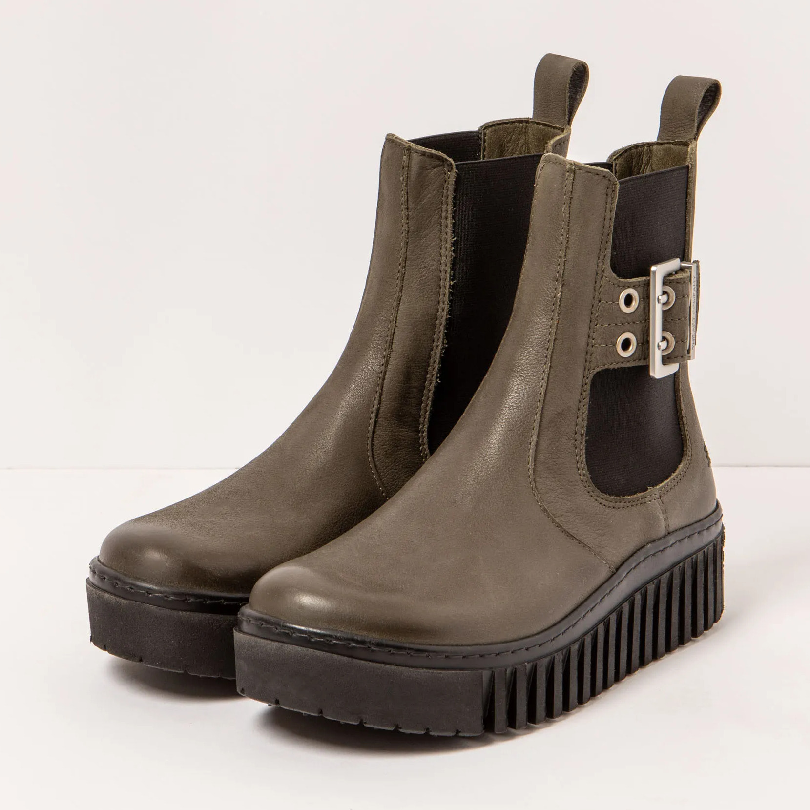 Botines 1516 ROMA KAKI/BRIGHTON color Kaki