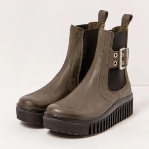 Botines 1516 ROMA KAKI/BRIGHTON color Kaki