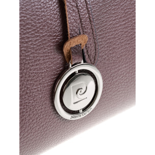 Borsa a mano da donna Made in Italy - Modello Valeria Nova - 100% pelle - 42.0 x 21.5 x 12.5 cm