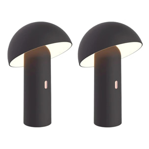2 Lampe de table sans fil TOD H28CM
