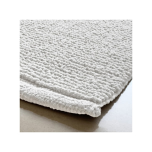 Tapis de salle de bain rectangulaire 40 x 60 cm en coton - 6 coloris - WILLOW