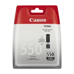 Cartouche d'encre CANON Originale PG-550 Noire Pigmentée Standard - 6450B001