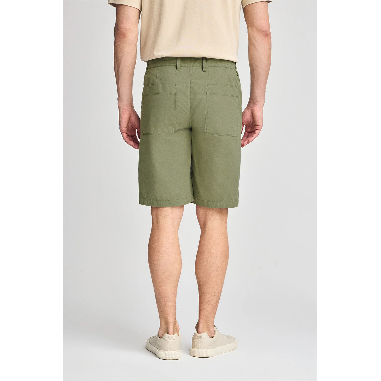 Bermuda San Diego kaki con particolari Polo Club