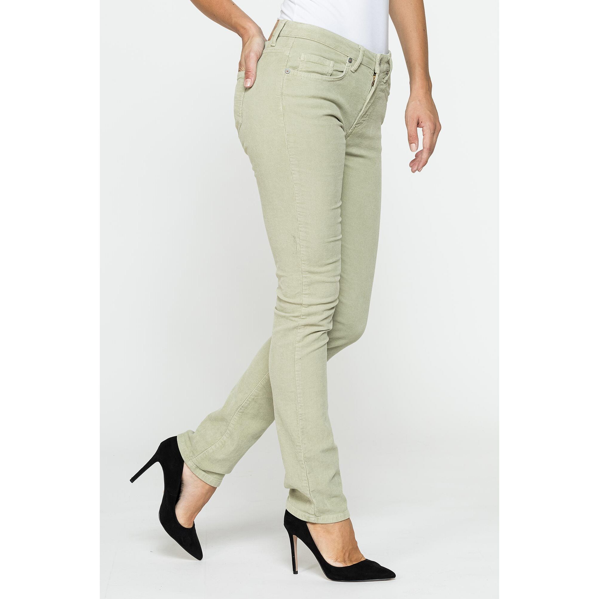 PANTALONE 5 TASCHE MOD. 752 IN VELLUTO STRETCH