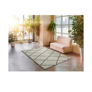 Alfombra de pelo largo Atlas Blanco, varias medidas disponibles