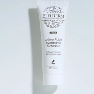 Crème fluide hydratante matifiante