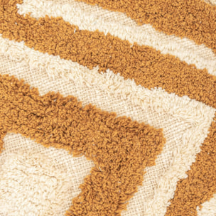 Cojín cuadrante algodón Basel 45x45 - funda + relleno