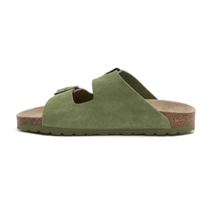 SANDALIA BABUNKERS VERDE