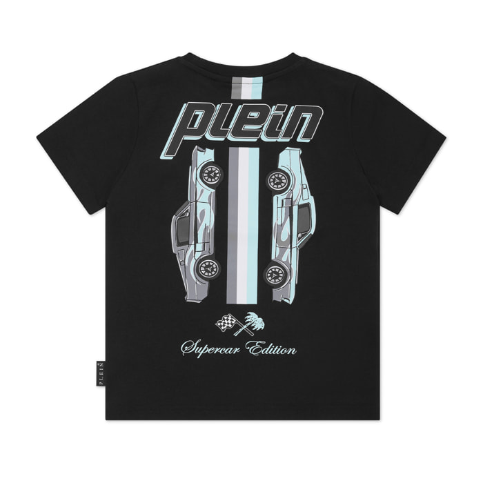 PHILIPP PLEIN T-Shirt Round Neck Ss SMILE