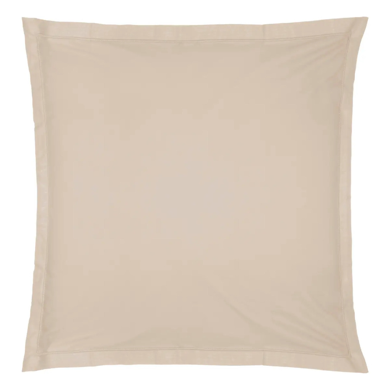 Taie d'oreiller "Carina" coton beige 63x63cm