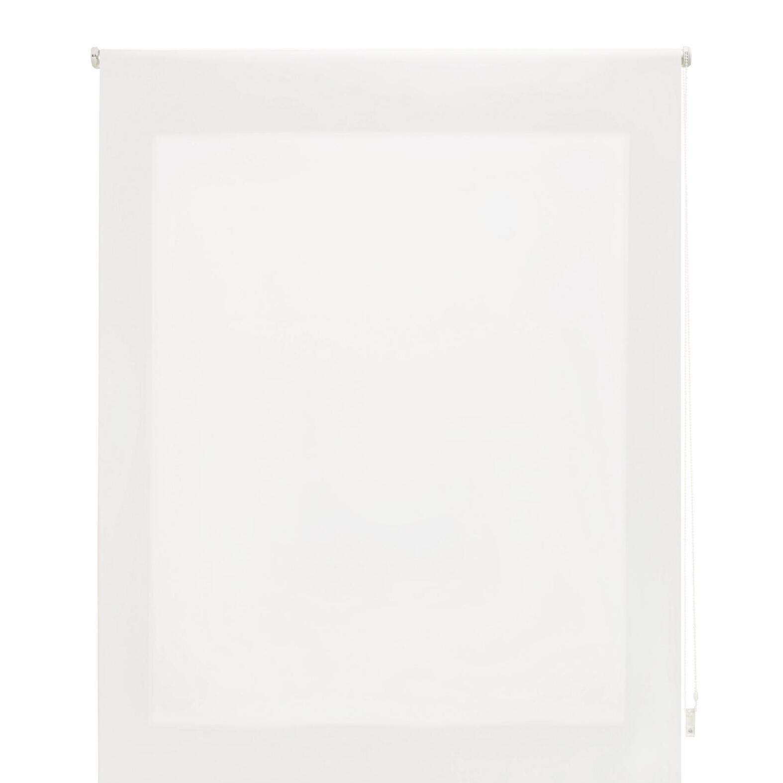 Store enrouleur Polyester Translucide Blanc 110 x 175